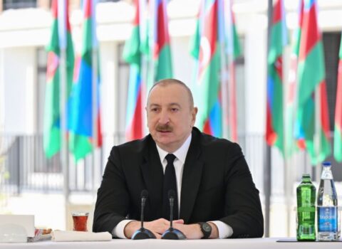 Prezident: “Biz Zəngilanı bölgənin nəqliyyat mərkəzlərindən birinə çevirəcəyik”