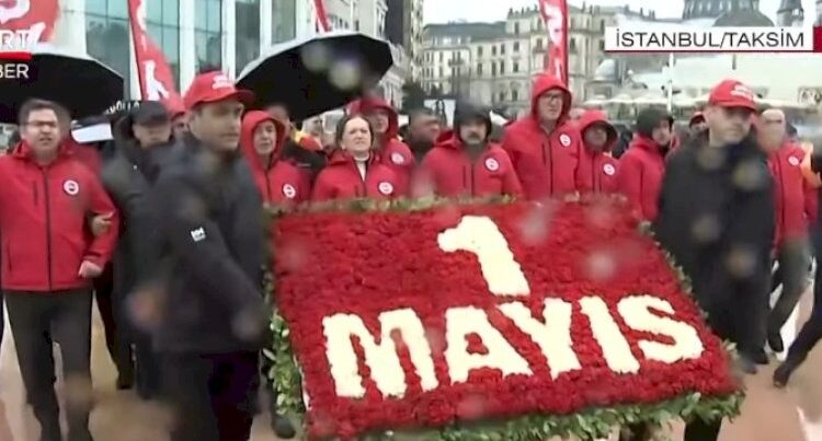 İstanbulda 1 May gərginliyi: Yüzlərlə saxlanılan var