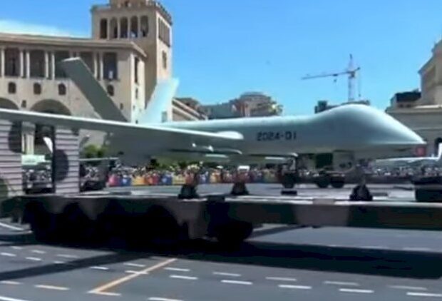 İrəvanda Çindən alınmış dron nümayiş etdirildi – VİDEO