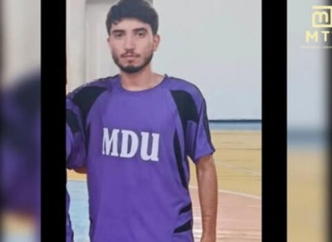 Futbol oynayarkən ölən tələbənin FOTOSU
