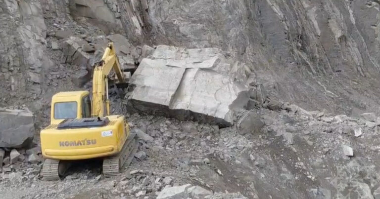 Lahıc-Burovdal avtomobil yolunda hərəkət bərpa olundu