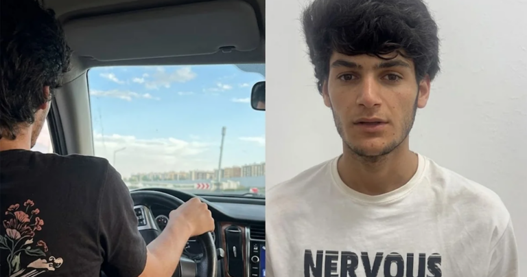 Narkotikin təsiri altında avtoxuliqanlıq edən sürücü həbs edildi – Video