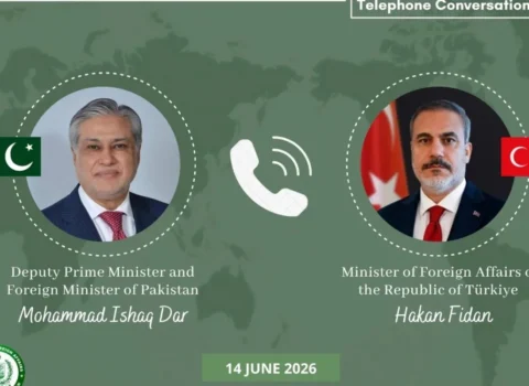 İshaq Dar və Hakan Fidan müzakirə apardılar
