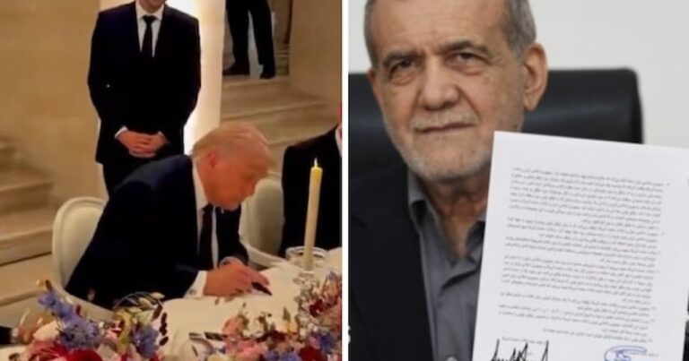 Tramp və Pezeşkian anlaşma memorandumunu imzaladı