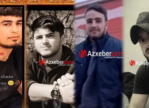 Mərdəkanda dənizdə batan 4 gəncin – FOTOLARI