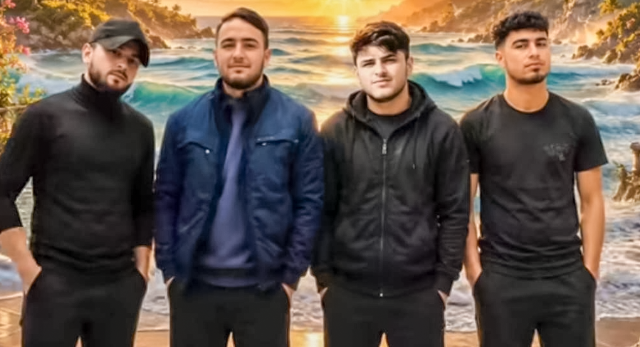 Mərdəkanda batan gənclərin son görüntüləri – VİDEO