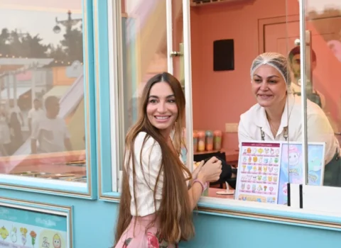 Leyla Əliyeva və Arzu Əliyeva “CandyFest” yay festivalında – FOTOLAR