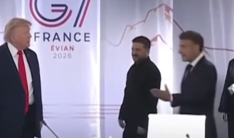 Tramp Zelenskini elə bir çətin vəziyyətə qoydu ki… – VİDEO
