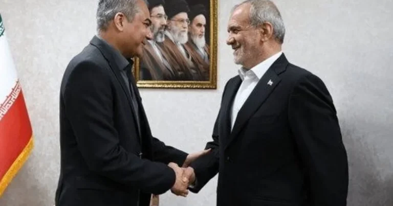 Pezeşkian onunla ABŞ ilə aparılan danışıqları müzakirə etdi