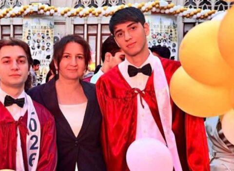 Polad Həşimovun oğlu da məzun oldu – FOTO