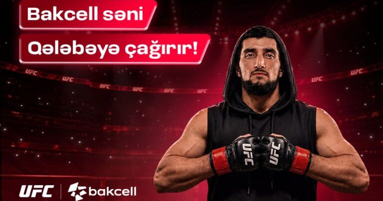 Bakcell UFC Baku tədbirinin əsas tərəfdaşıdır Bakcell UFC Baku tədbirinin əsas tərəfdaşıdır