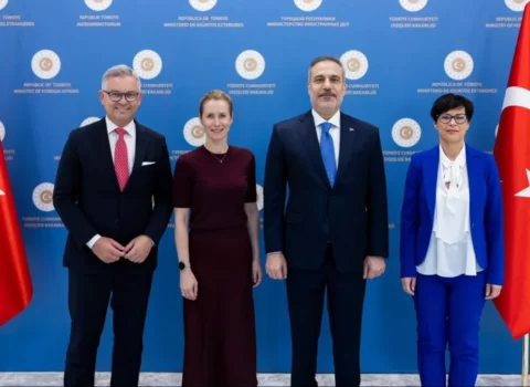 Hakan Fidan Ankarada Aİ rəsmiləri ilə görüşüb