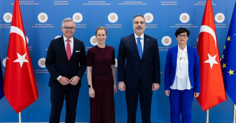 Hakan Fidan Ankarada Aİ rəsmiləri ilə görüşüb