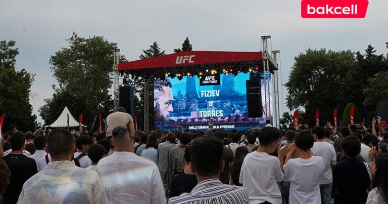 Bakcell ilə Bakıda unudulmaz UFC həyəcanı yaşandı – FOTO