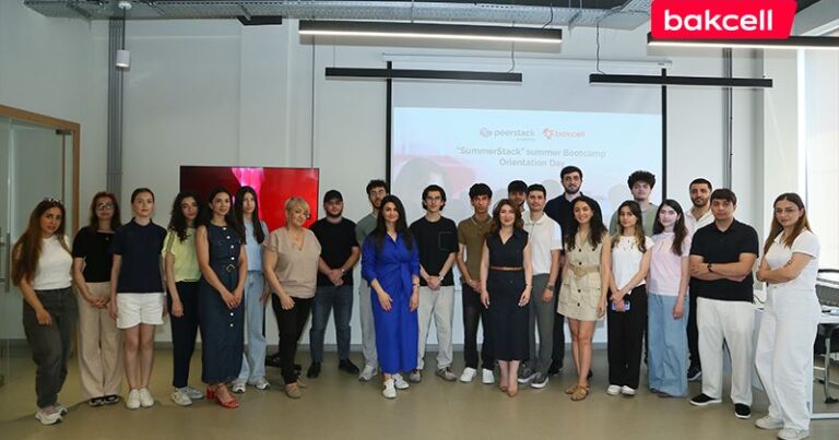 Bakcell-in dəstəyi ilə keçirilən “SummerStack Bootcamp” başladı – FOTO