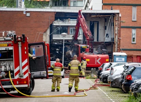 Amsterdamda idman klubunda güclü PARTLAYIŞ – FOTO – VİDEO