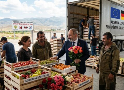 Paşinyan Rusiyanın imtina etdiyi mallara müştəri tapdı