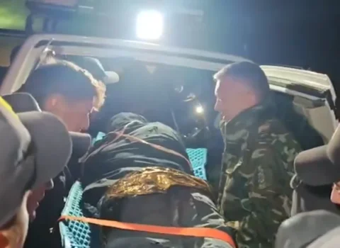 Böyük Qafqazda əməliyyat: yaralı alpinist dağdan təxliyə edildi