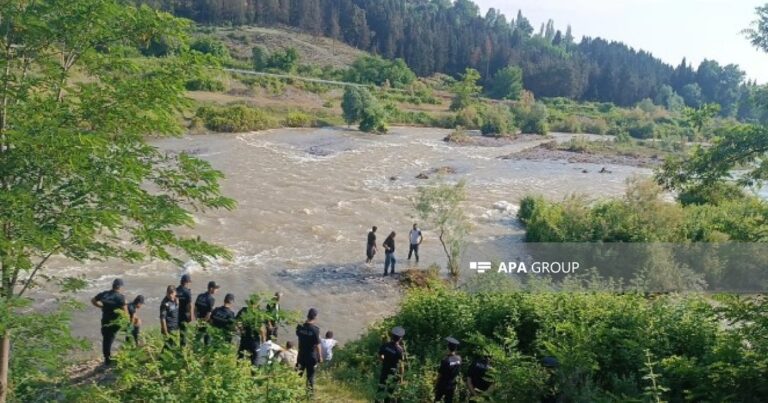 Tovuzda çayda batan gəncin meyiti tapıldı – FOTOLAR