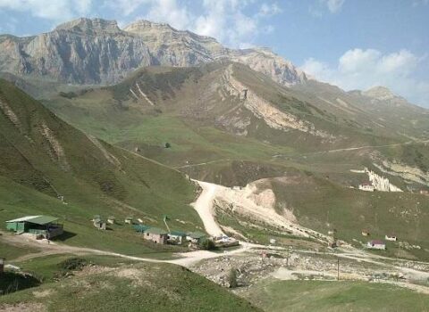 Qusarda sürüşmə oldu
