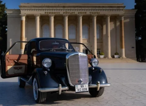Ölkədə tək olan “Mercedes” fantastik qiymətə satılır – FOTO