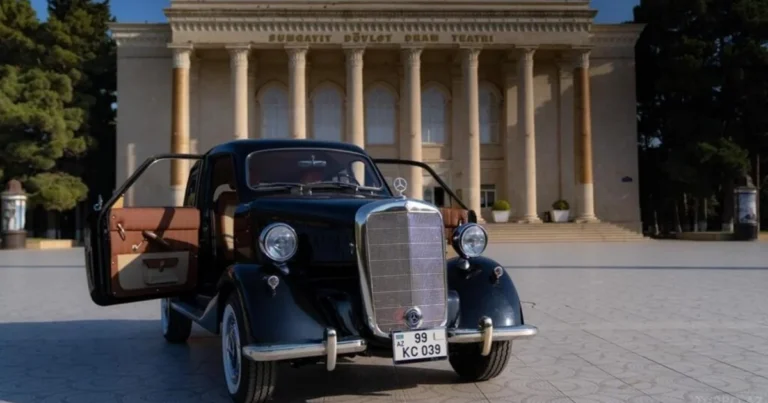 Ölkədə tək olan “Mercedes” fantastik qiymətə satılır – FOTO