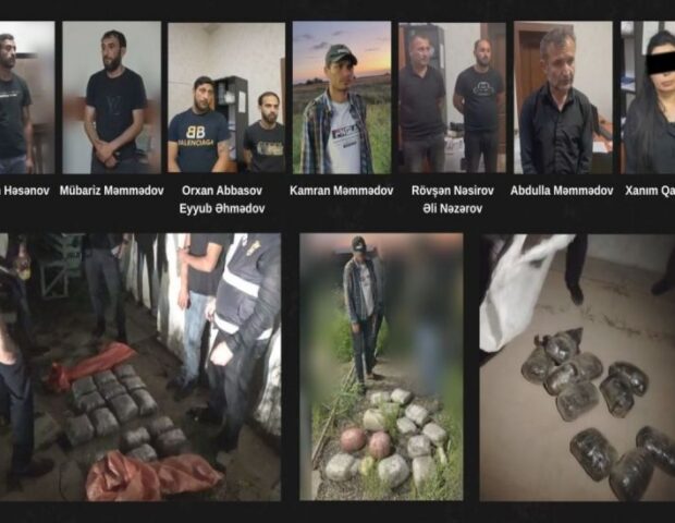 DİN: 46 kq narkotik vasitə dövriyyədən çıxarılıb, 9 nəfər həbs olunub – VİDEO