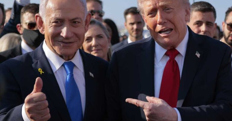 Tramp Netanyahunü “müharibə dövrünün baş naziri” adlandırdı