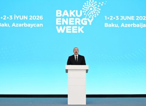 Prezident: Dünya qazıntı yanacağı olmadan yaşaya bilməz