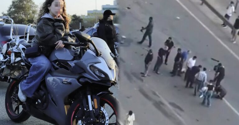 Motosiklet qəzasında vəfat edən Zəhranın paylaşımı