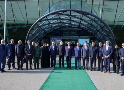 İran İslam Respublikası İslam Şurası Məclisinin sədri Azərbaycandadır