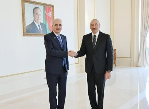 Prezident Numan Qurtulmuşu qəbul etdi