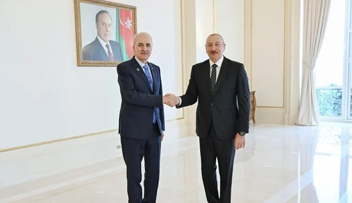 Prezident Numan Qurtulmuşu qəbul etdi
