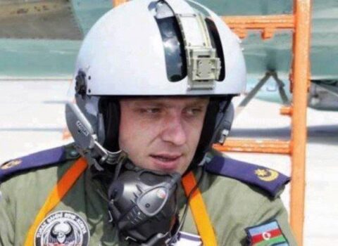 Prezident şəhid pilotu ordenlə təltif etdi