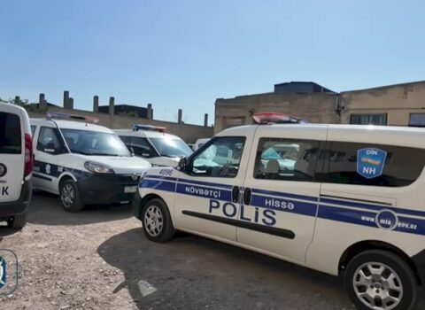 Bakıda polis ƏMƏLİYYAT KEÇİRDİ – ANBAAN GÖRÜNTÜLƏR