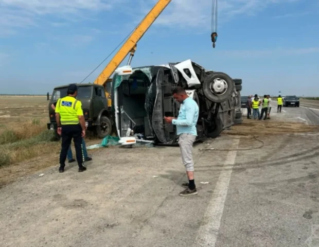 Hacıqabulda yol qəzasında xəsarət alanların vəziyyəti açıqlandı