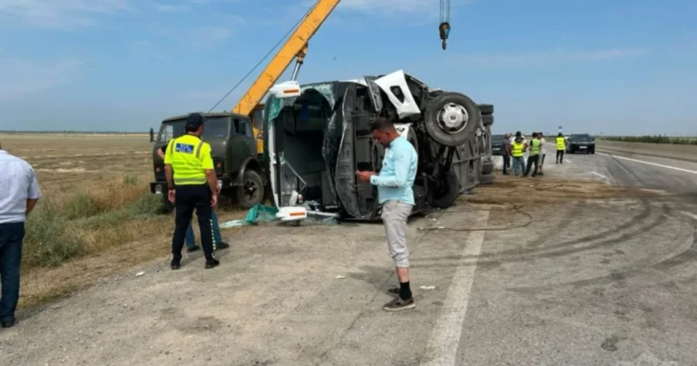 Hacıqabulda yol qəzasında xəsarət alanların vəziyyəti açıqlandı