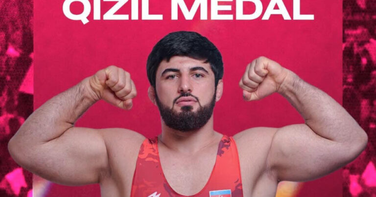 Azərbaycan güləşçisi Avropa çempionu oldu