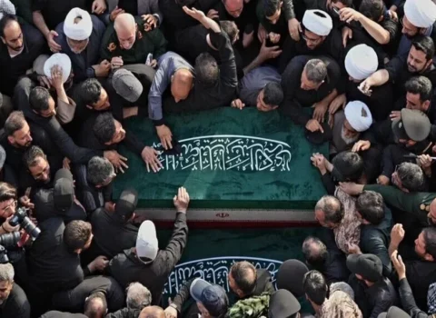 İraqda Xamenei ilə vida mərasimi keçirilir
