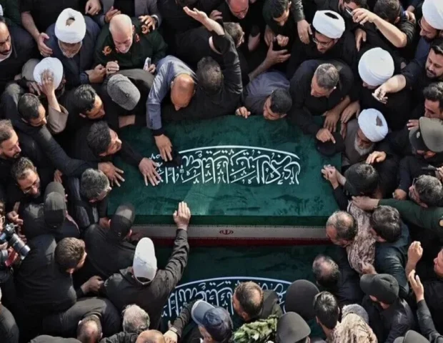 İraqda Xamenei ilə vida mərasimi keçirilir