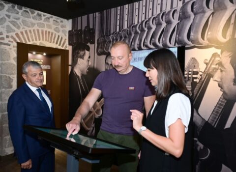Şuşada “Sadıqcanın evi”nin bərpadan sonra açılışı olub