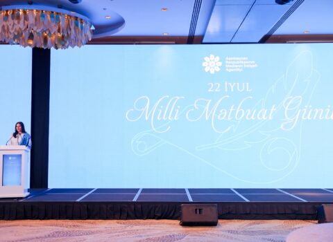 Medianın İnkişafı Agentliyinin təşkilatçılığı ilə 22 iyul – Milli Mətbuat Gününə həsr olunan tədbir keçirilib
