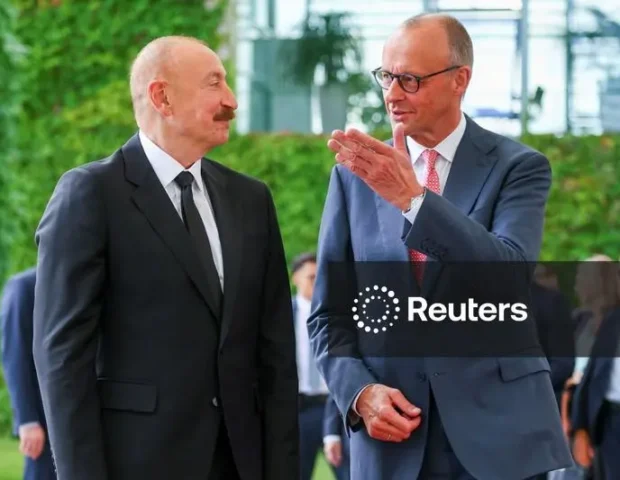 Prezident İlham Əliyevin Berlində rəsmi qarşılanma mərasimi keçirildi