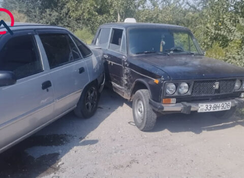 Kürdəmirdə zəncirvari qəza: Xəsarət alanlar var – FOTOLAR 