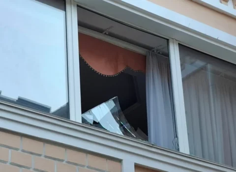 Kiyevə raket zərbəsi: Azərbaycanın Ukraynadakı səfirliyinə ziyan dəydi – FOTOLAR 