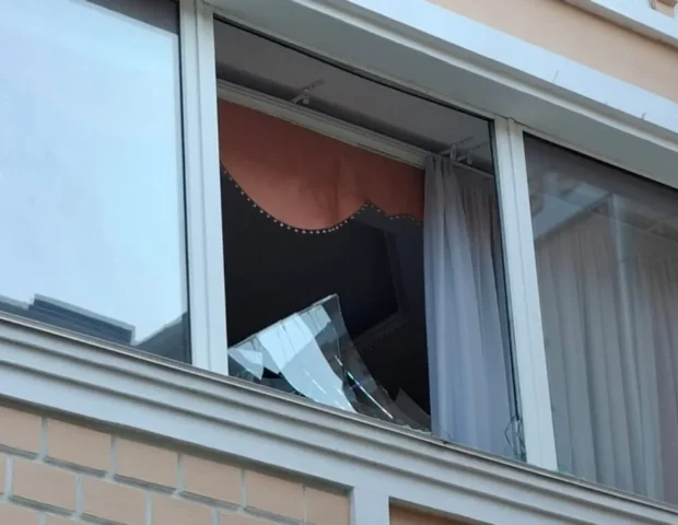 Kiyevə raket zərbəsi: Azərbaycanın Ukraynadakı səfirliyinə ziyan dəydi – FOTOLAR 