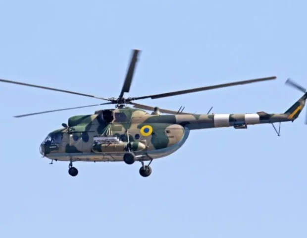 Ukrayna helikopteri qəzaya uğrayıb: Dörd hərbi qulluqçu həlak olub