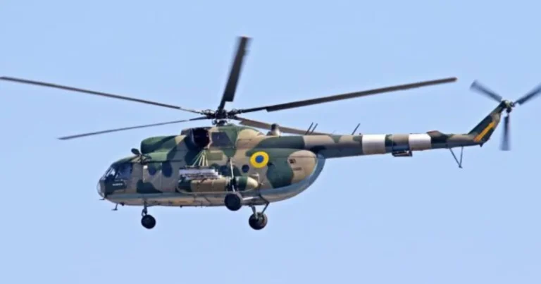 Ukrayna helikopteri qəzaya uğrayıb: Dörd hərbi qulluqçu həlak olub