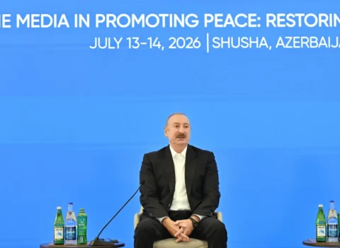 İlham Əliyev: Qonşularla əlaqə olmadan tranzit ölkə olmaq mümkün deyil