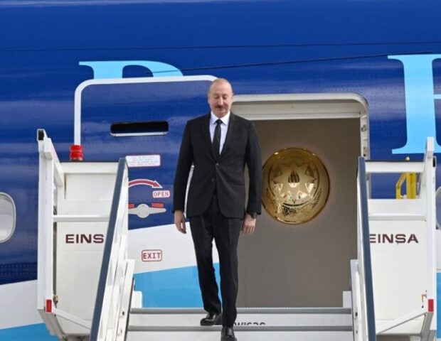 Prezident İlham Əliyev Almaniyaya rəsmi səfərə gəlib